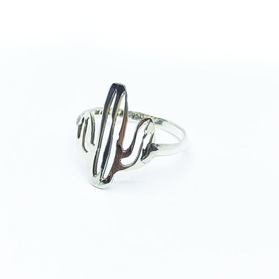 Anillo Cactus Mexa Plata 925