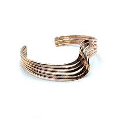 Brazalete Ondas de Cobre