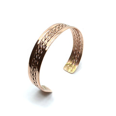 Brazalete Trenzado Mini Cobre 100%