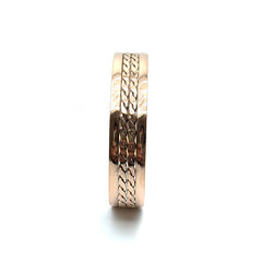 Brazalete Trenzado Mini Cobre 100%