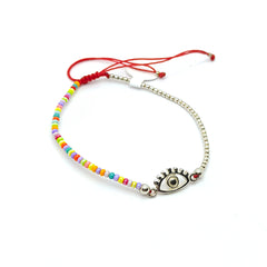 Pulsera Ojo Alegre Plata 925