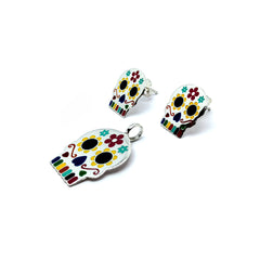 Catrina Calavera de Azucar Plata 925