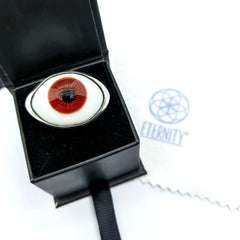 Anillo Ojo Turco Jumbo Rojo