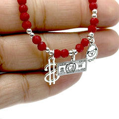 Pulsera de la Abundancia Riqueza y Prosperidad Plata 925