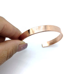 Brazalete Liso de Cobre