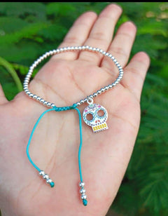 Pulsera Calavera Feliz de Azúcar