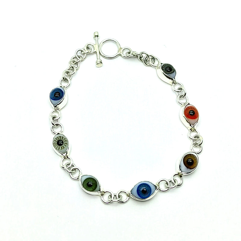 PULSERA OJO TURCO MULTICOLOR PROTECCION ALEGRIA AMOR